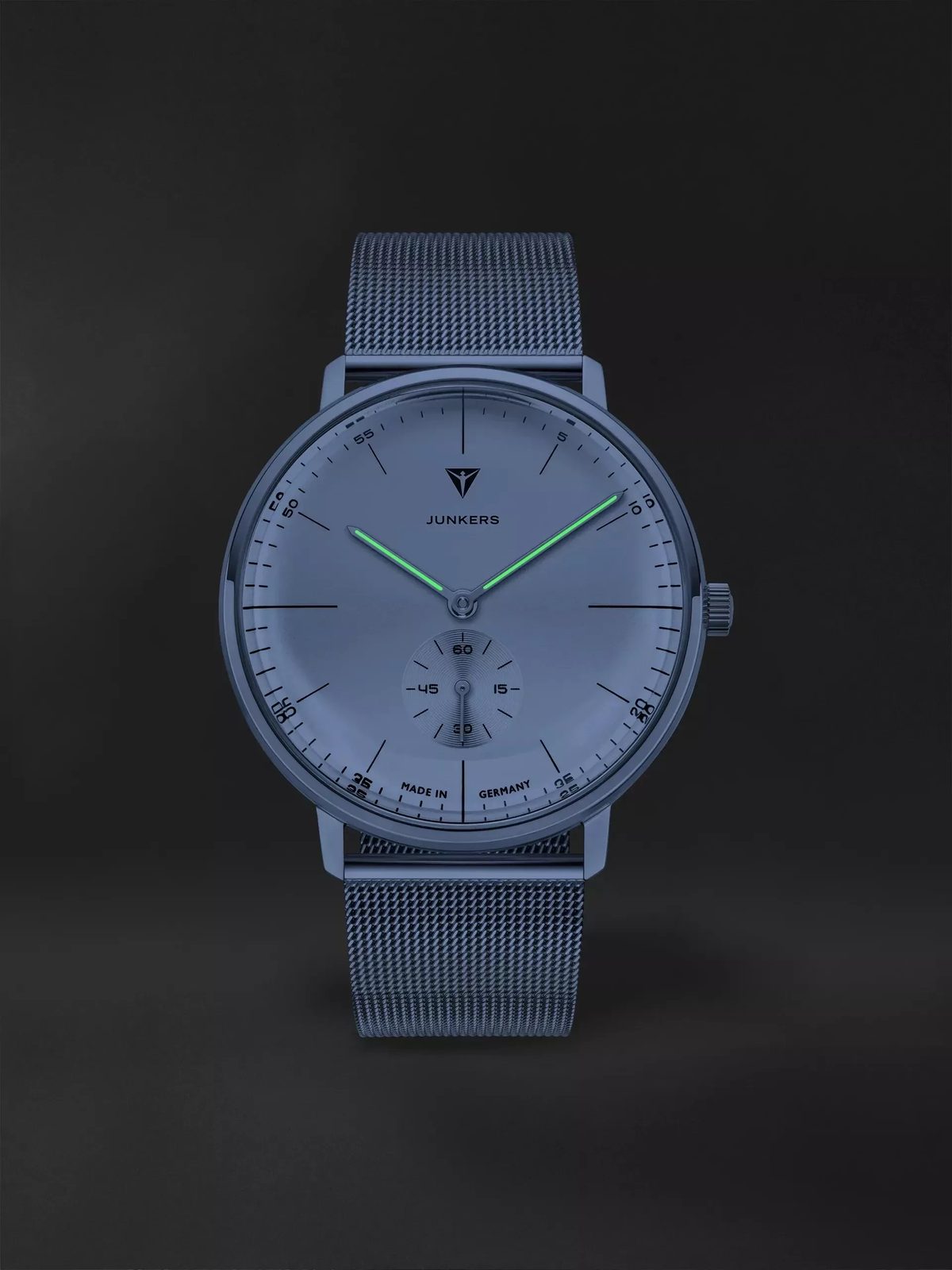 Stainless Steel Junkers 100 Years Bauhaus Relojes Exclusivos