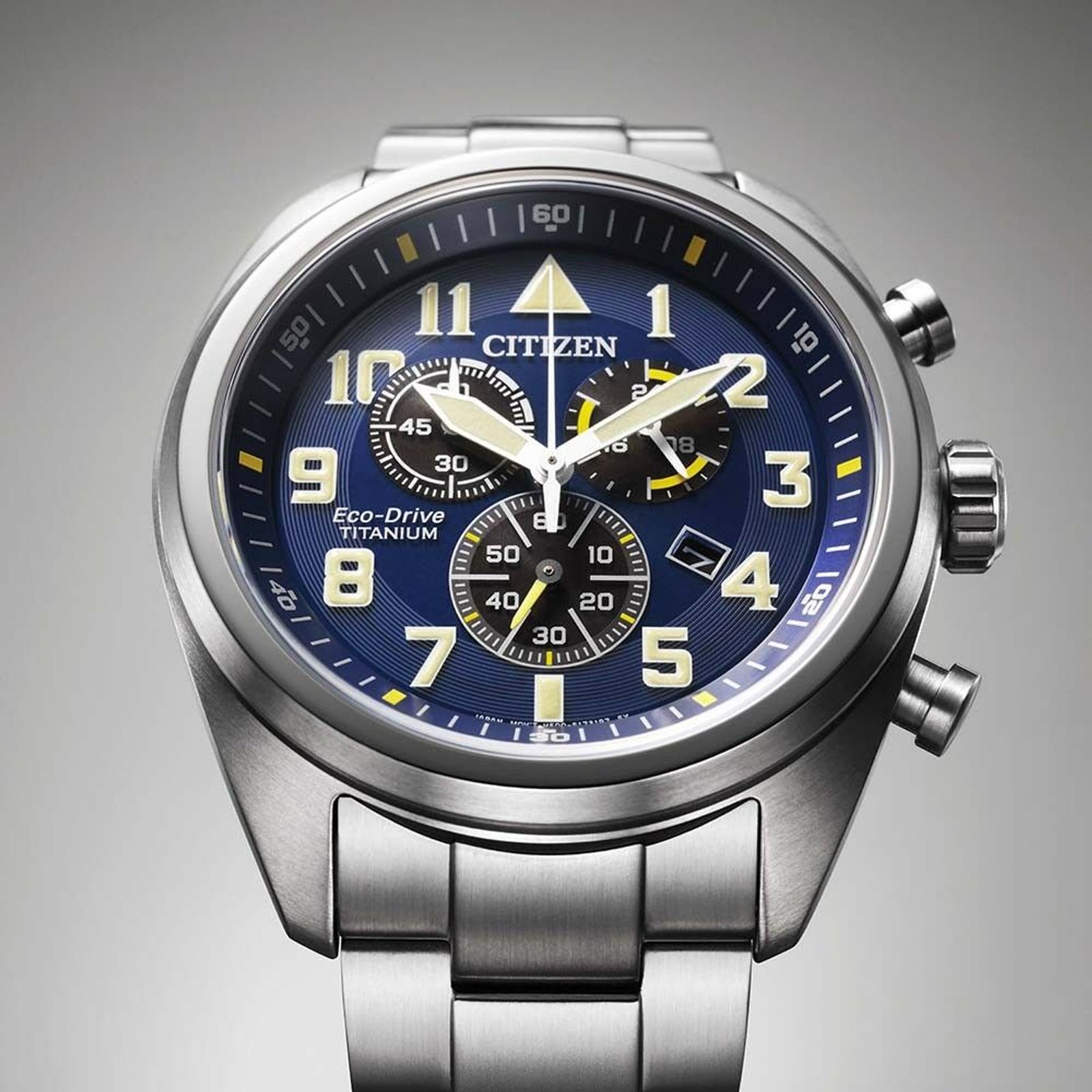 Citizen eco drive marinaut titanium new arrivals