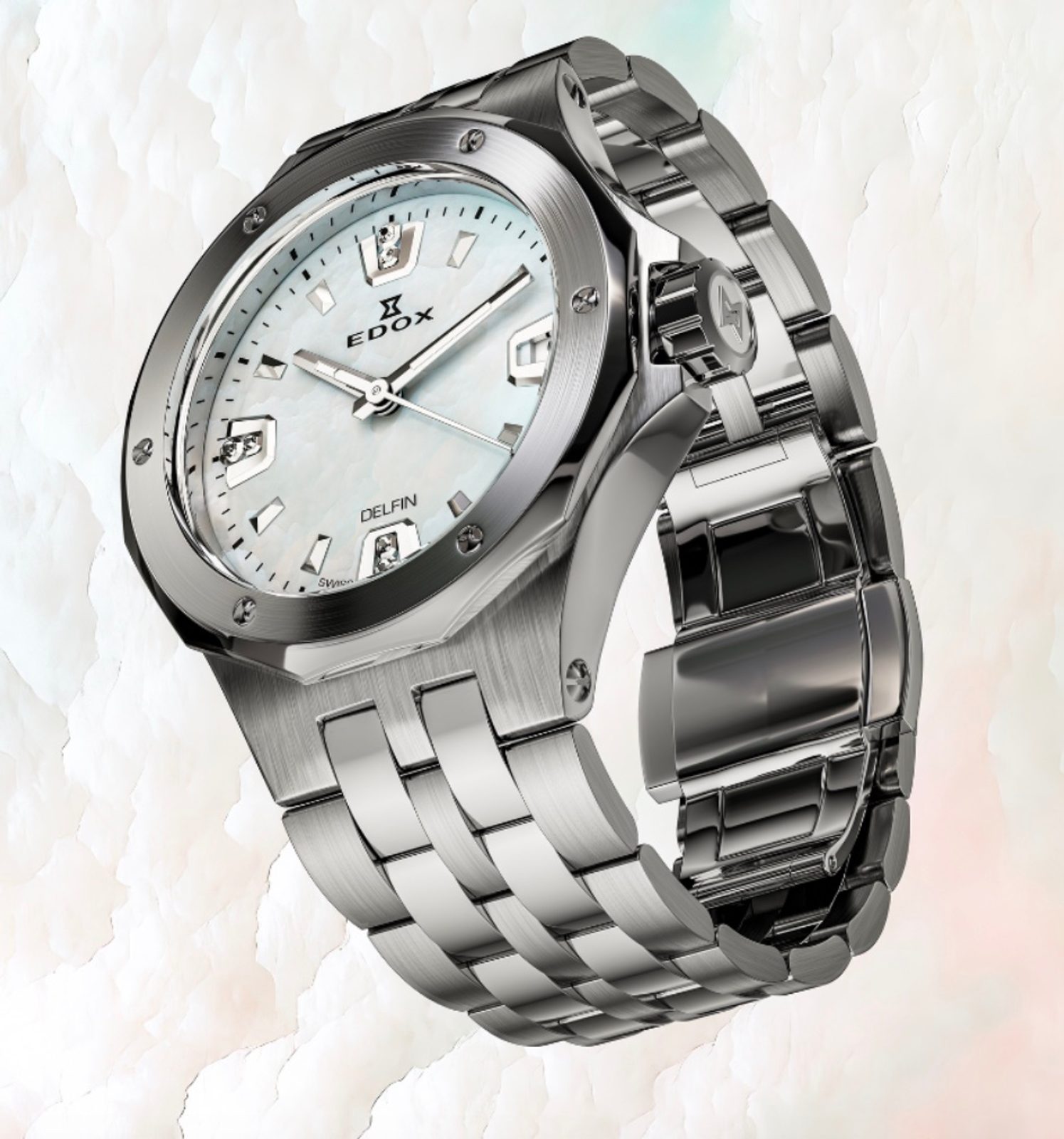 EDOX Delfin The Original Diver Date Lady 53100-3M-NAND | Helveti