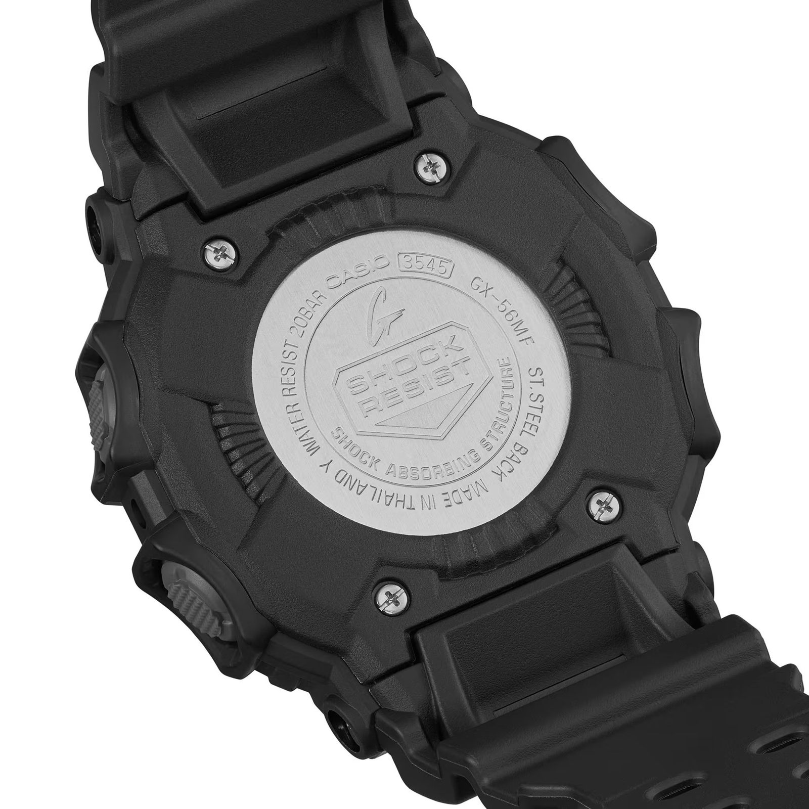 G-Shock GX56 Nero Fluorescente - Orologio Uomo Digitale Resistente, Solare, 200m Impermeabile, Moderno E Massiccio
