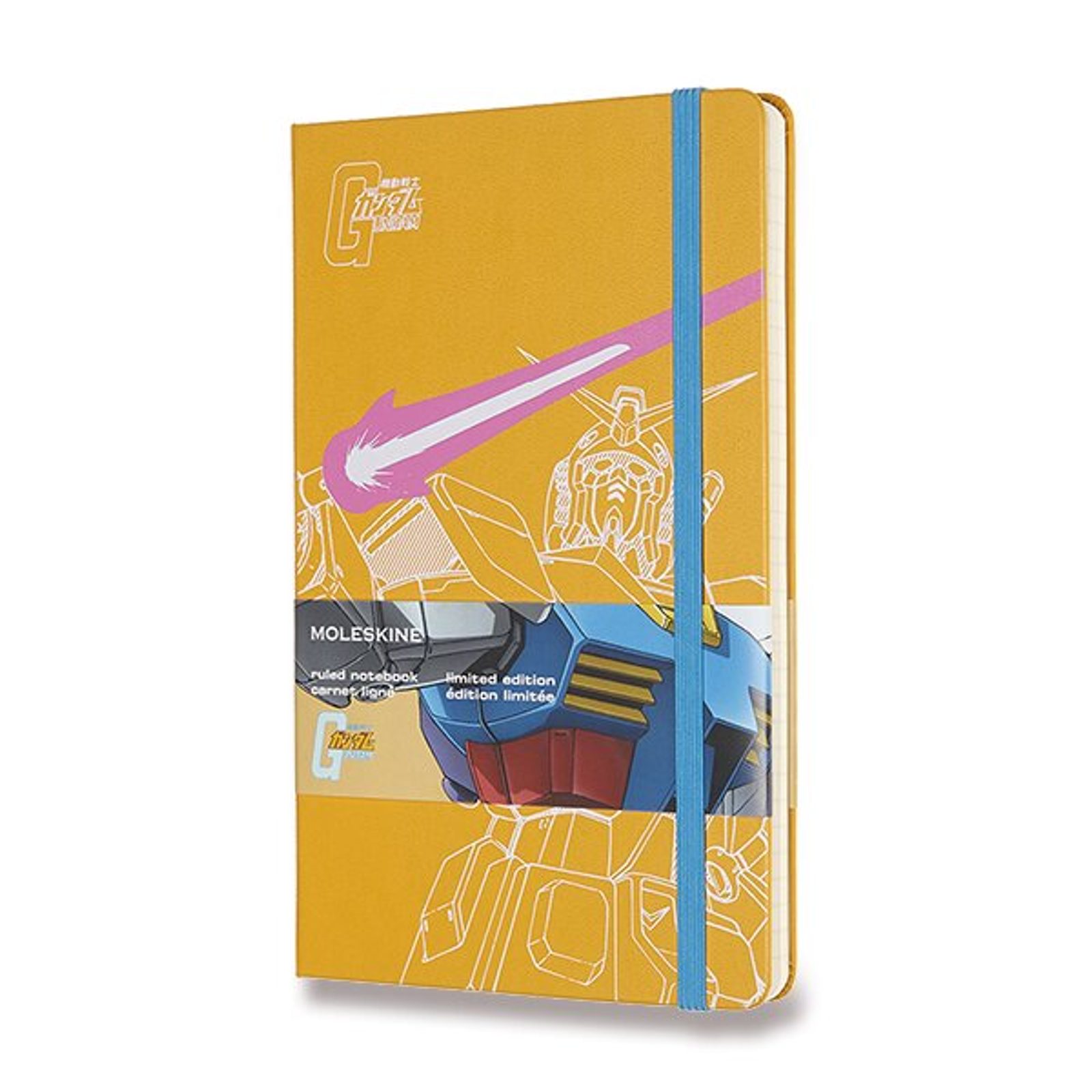Moleskine Gundam notebook - hard cover - L, lined 1331/1917231