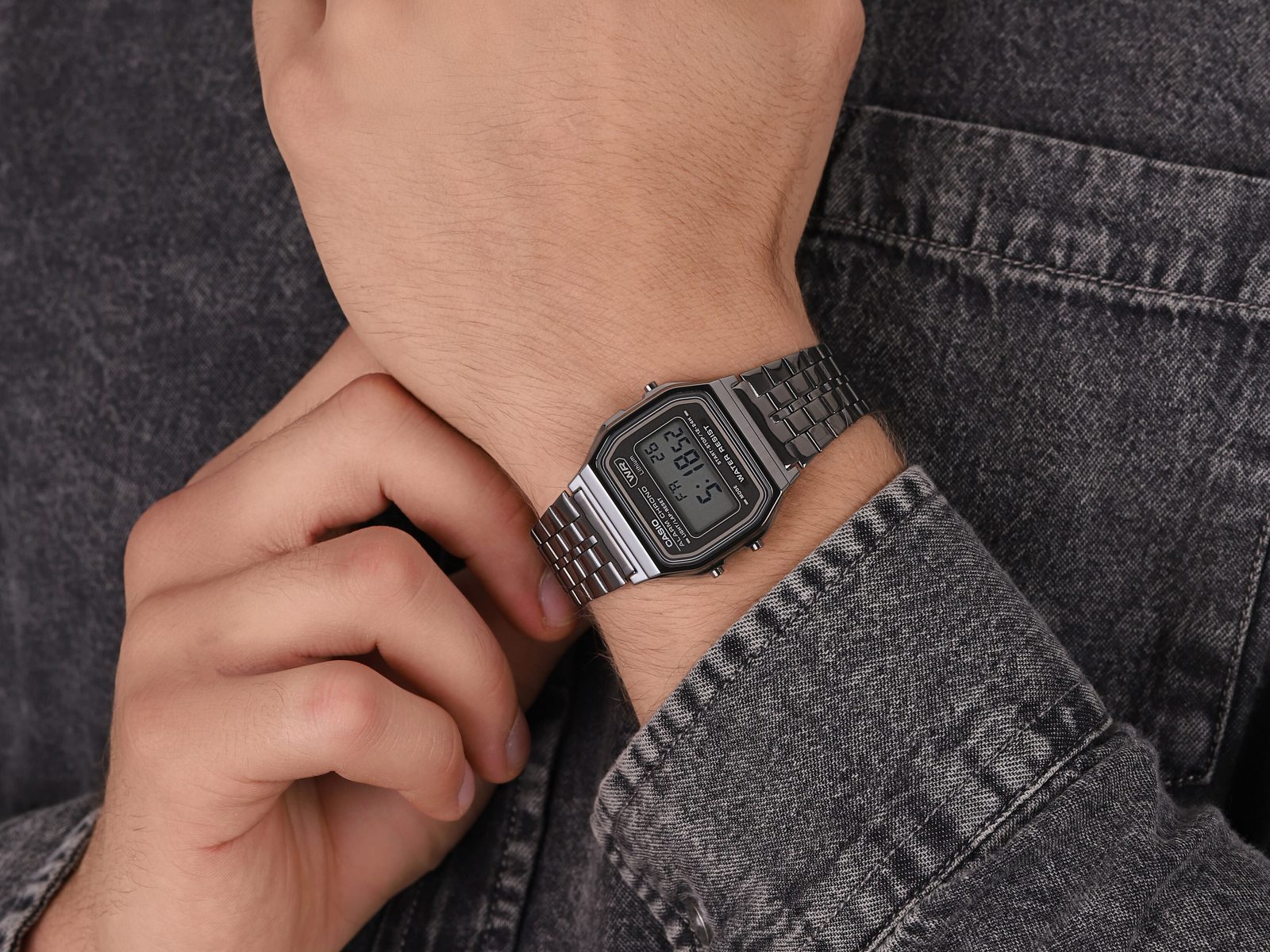 A158WETB-1A CASIO A158WETB-1A 腕時計 ヴィンテージ 並行輸入品