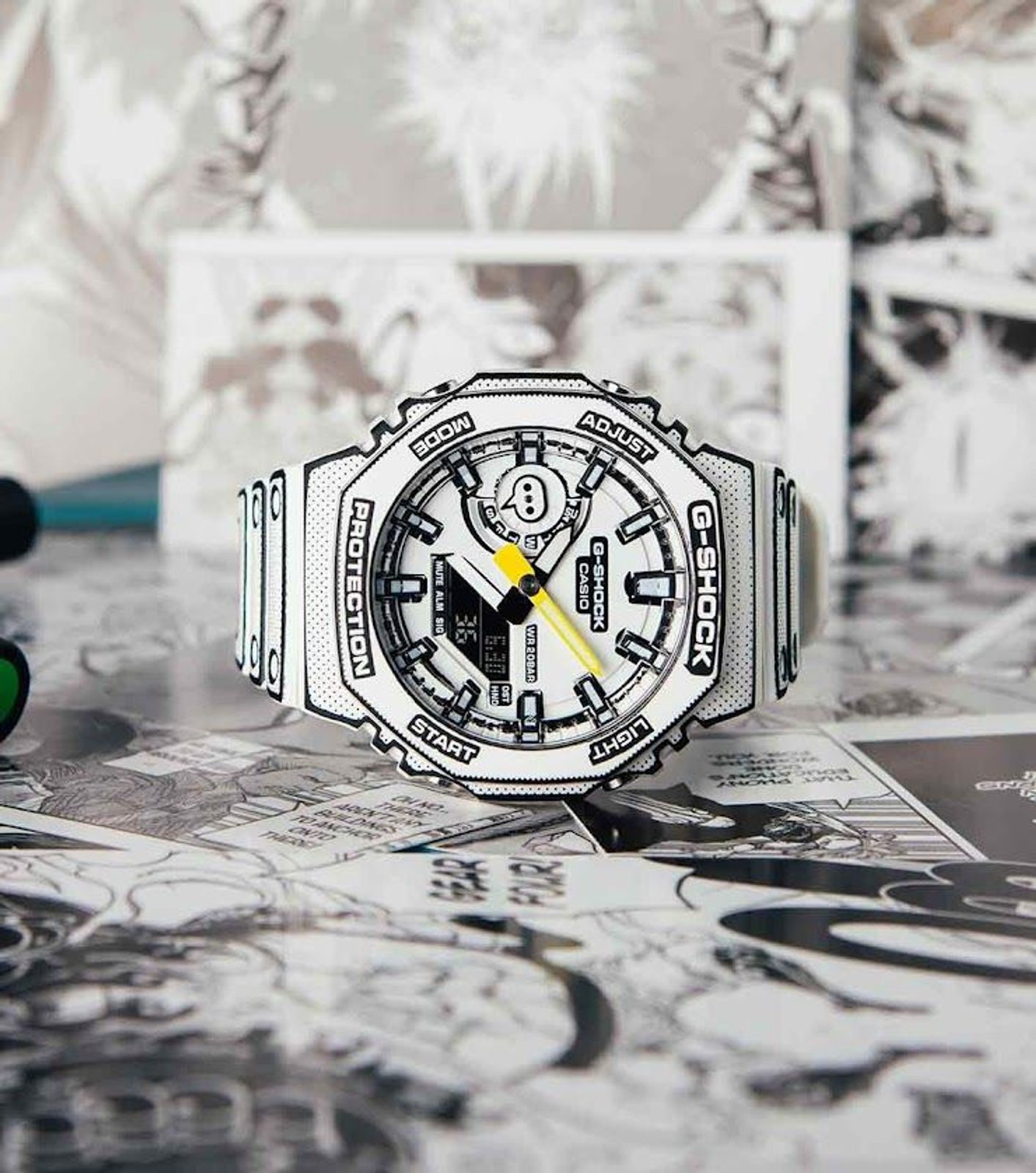 Casio G-Shock GA-2100MNG-7AER Manga Series | Helveti.eu