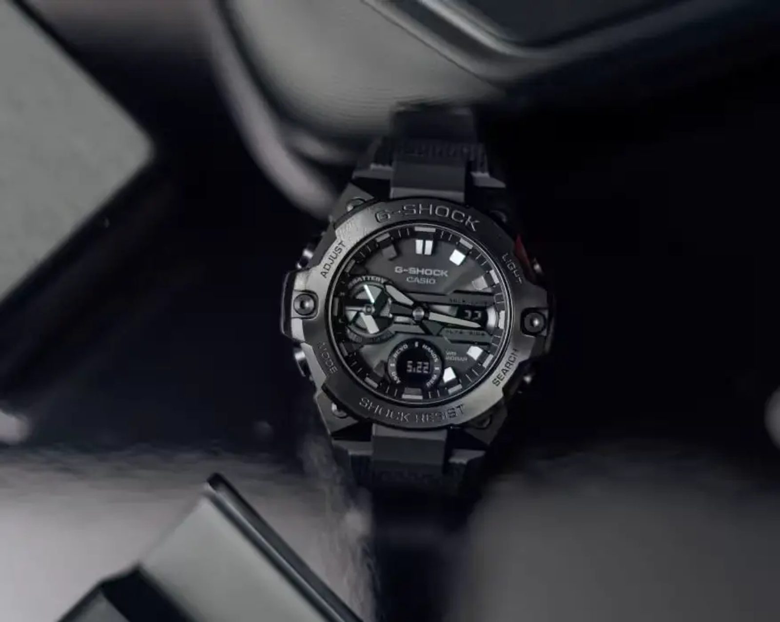 CASIO G-SHOCK G-STEEL GST-B400BB-1AJF Radio Solar Watch main image 1