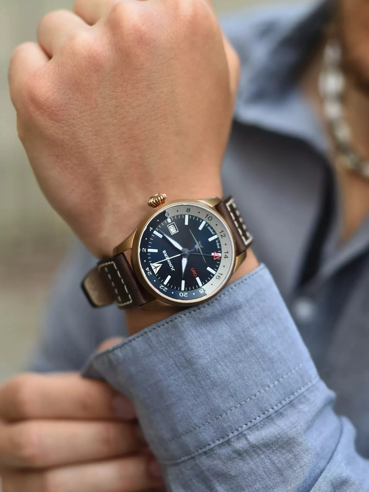Junkers gmt watch hotsell