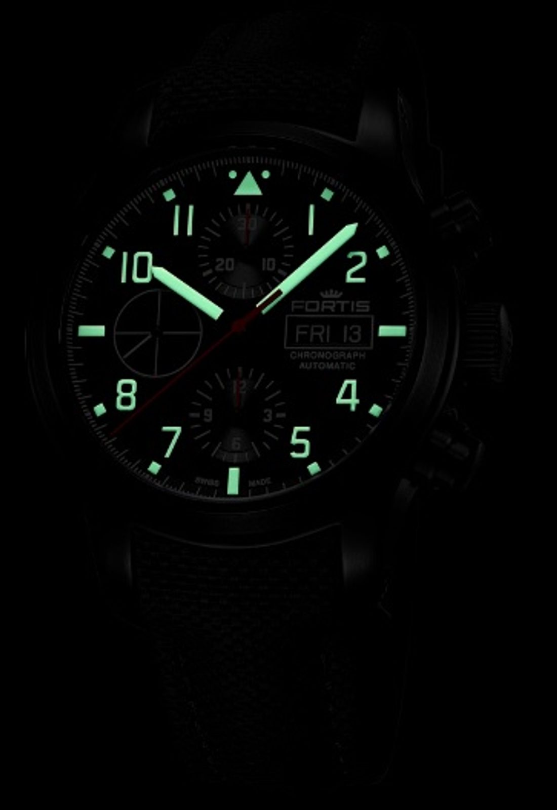 Fortis aeromaster professional chronograph hotsell