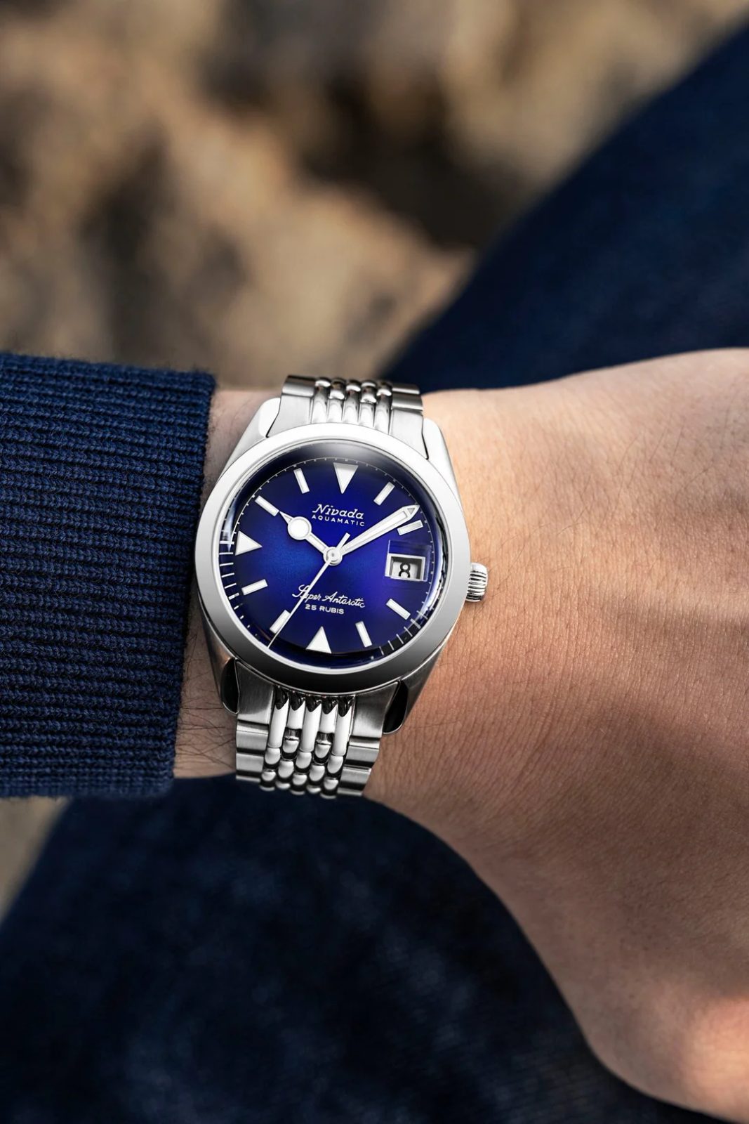 Nivada Grenchen Super Antarctic Blue | Helveti.eu | Helveti – Víc