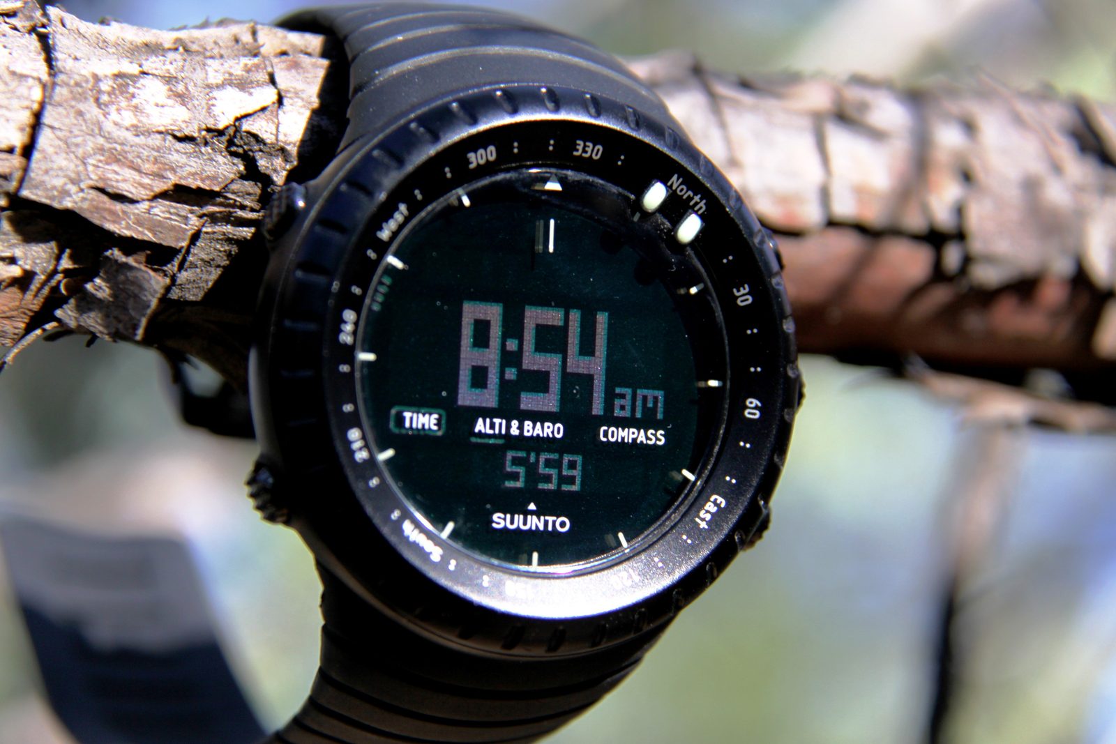 SUUNTO CORE 差し込み アウトドア時計 ブラック