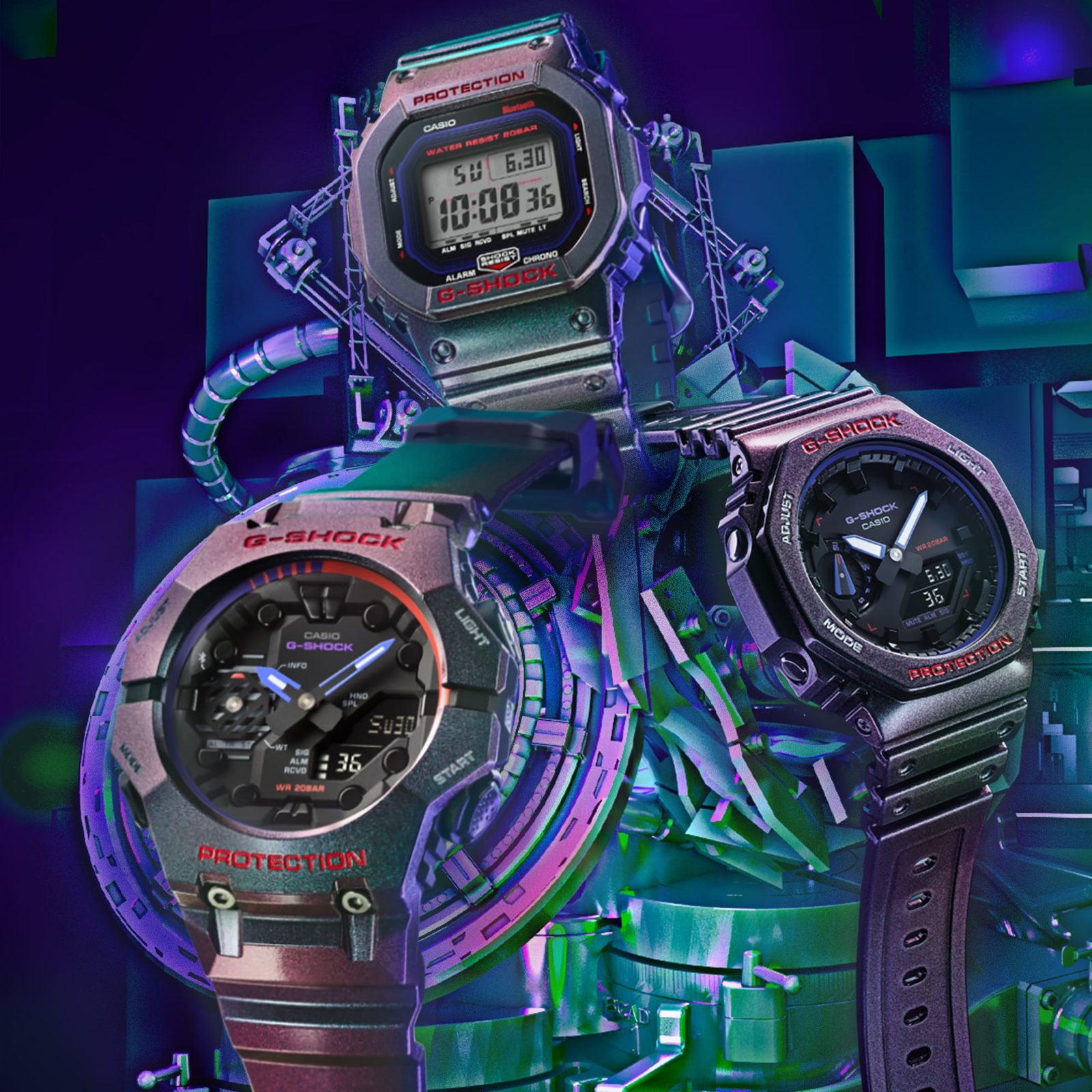 Casio G-Shock DW-B5600AH-6ER Aim High Series | Helveti.eu