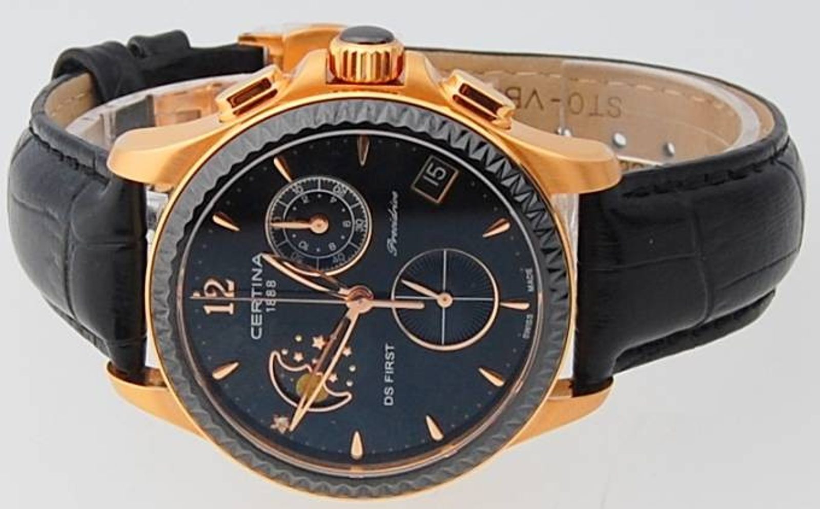 Certina ds first lady chronograph moon phase clearance