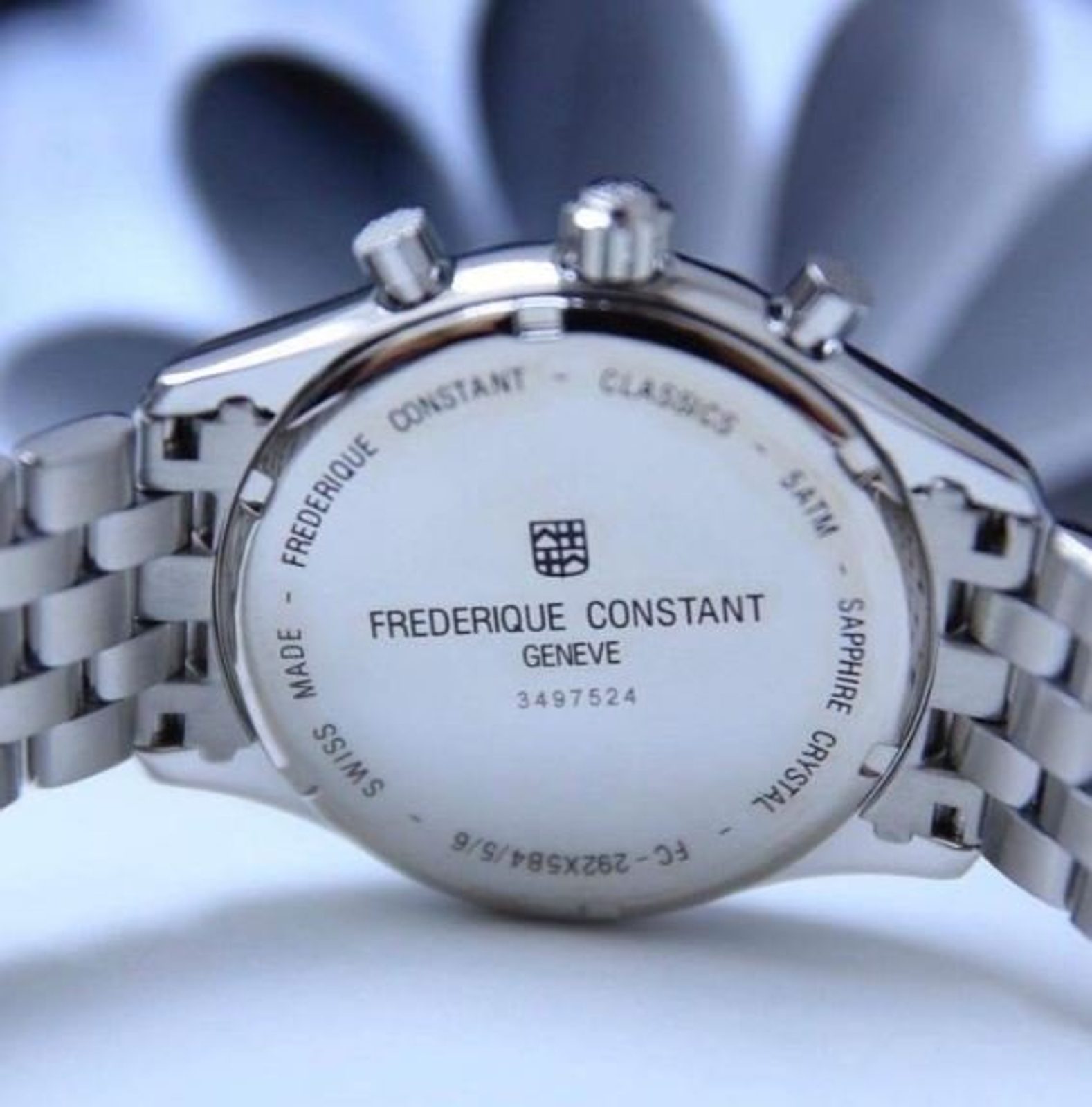 Frederique Constant Classics Gents Chronograph Quartz FC Frederique Constant Classics Gents Chronograph Quartz FC