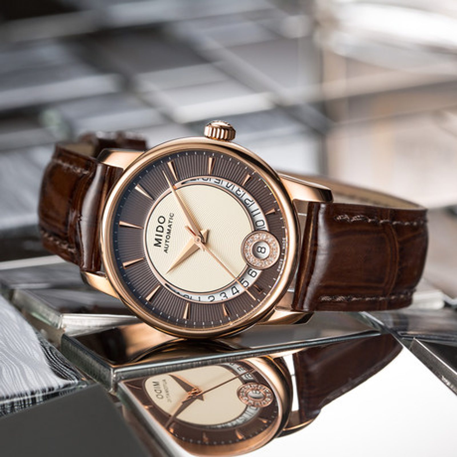 Mido Baroncelli Diamonds M007.207.36.291.00