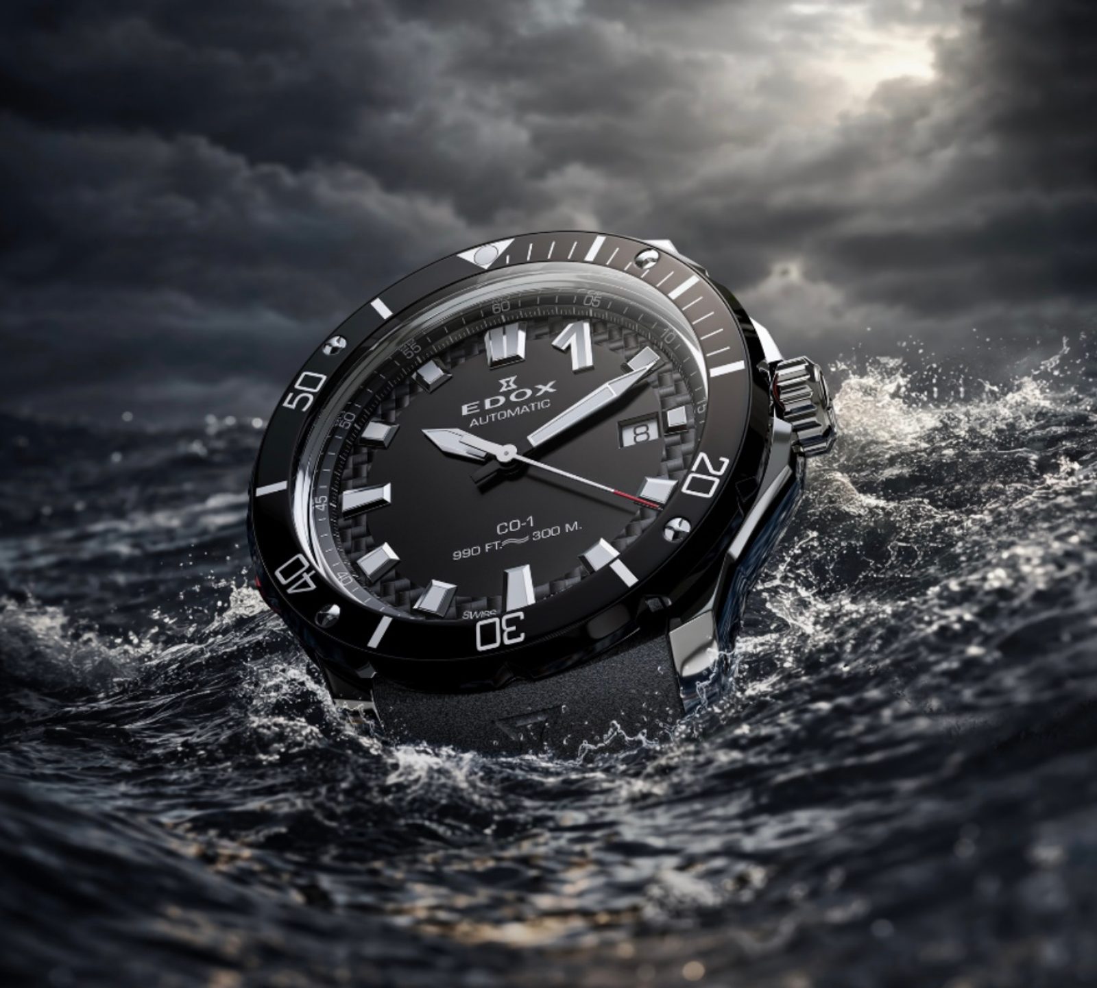 EDOX Automatic 80137-3NR-CANN | Helveti.eu | Víc než hodinky