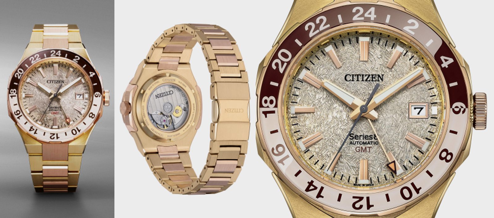 Feature 8 Automatic Citizen Series 8 GMT Automatic Limited Edition NB6032-53P | Helveti.eu