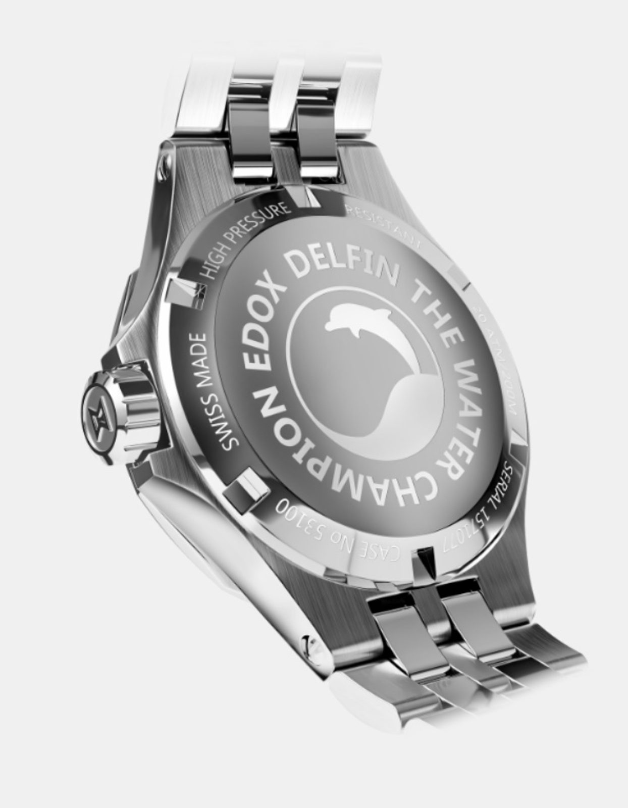 EDOX Delfin The Original Diver Date Lady 53100-3M-NAND | Helveti