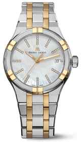 Maurice Lacroix Orologio Unisex 40mm In Plastica Riciclata – Giallo E Blu, Impermeabile 10 ATM - 4
