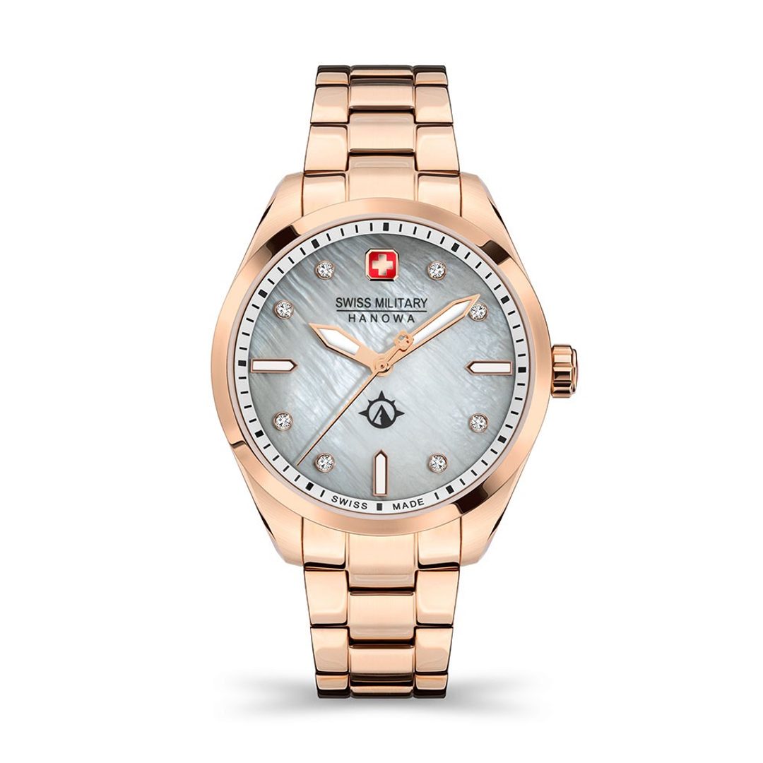 Swiss Military Hanowa women's watch ⏱️ 5-year warranty + gift | Helveti.eu