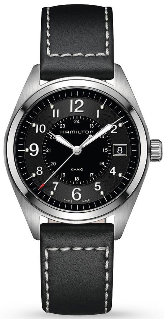 Hamilton khaki top field quartz black