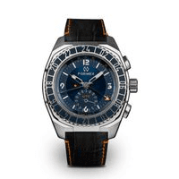 STRATOS ČERNÝ CROCO VZOR, PŘEKLÁPĚCÍ SPONA - MODIFIKACE FORMEX - ZNAČKY