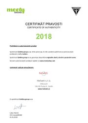 Certifikát junkers prodejce hodinek Helveti s.r.o.