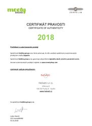 Certifikát zeppelin prodejce hodinek Helveti s.r.o.