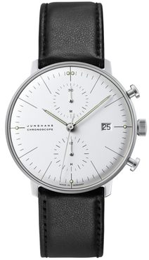 Junghans Max Bill Chronoscope 27 4600.02 Helveti.eu