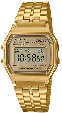 Casio retro gold womens clearance watch