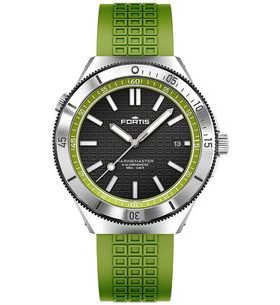 FORTIS MARINEMASTER M-44 WOODPECKER GREEN COSC F8120019 - MARINEMASTER - ZNAČKY