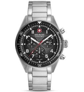SWISS MILITARY HANOWA GREYHOUND CHRONO SMWGI0003803 - GENTS COLLECTION - BRANDS