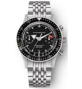 NIVADA GRENCHEN CHRONOMASTER WHITE BROAD ARROW INTER. BEZEL - MANUAL - CHRONOMASTER - ZNAČKY