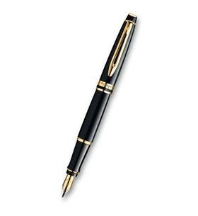Fountain pen Waterman Expert Black Lacquer GT 1507/19516