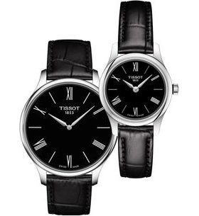 SET TISSOT TRADITION 2018 T063.409.16.058.00 A T063.009.16.058.00 - HODINKY PRO PÁRY - HODINKY