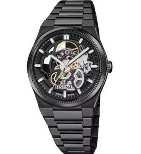 FESTINA SWISS MADE AUTOMATIC RIVÉ SQ 20070/1 - SWISS MADE - BRANDS