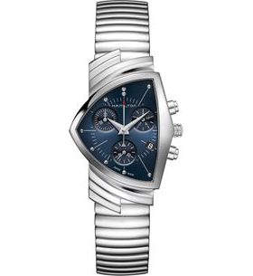 HAMILTON VENTURA BLUE CHRONO QUARTZ H24432141 - VENTURA - ZNAČKY