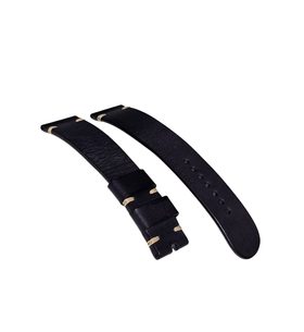 LEATHER STRAP XL FOR H02 - BLACK/NO BUCKLE - STRAPS - ACCESSORIES