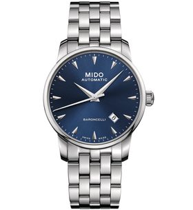 MIDO BARONCELLI MIDNIGHT BLUE GENT M8600.4.15.1 - BARONCELLI - BRANDS