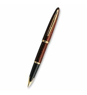 FOUNTAIN PEN WATERMAN CARÈNE MARINE AMBER GT 1507/11 - FOUNTAIN PENS - ACCESSORIES