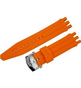 SILIKONOVÝ ŘEMÍNEK VOSTOK EUROPE PRO ENERGIA-2 - ORANŽOVÝ/LESKLÁ SPONA - ŘEMÍNKY - OSTATNÍ