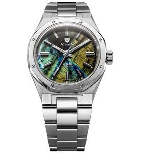 NIVADA GRENCHEN F77 MK2 LABRADORITE – 100 YEARS – 38 MM - F77 - MĂRCI