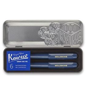 SADA PLNICÍ A KULIČKOVÉ PERO MOLESKINE KAWECO 1331/171722 - VÝBĚR BAREV - SADY PER - OSTATNÍ