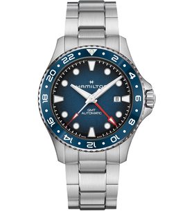 HAMILTON KHAKI NAVY SCUBA AUTOMATIC GMT 43MM H82535140 - SCUBA - BRANDS