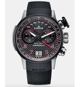 EDOX CHRONORALLY QUARTZ CHRONOGRAPH 38003-TINRIV-CARO - CHRONORALLY - BRANDS