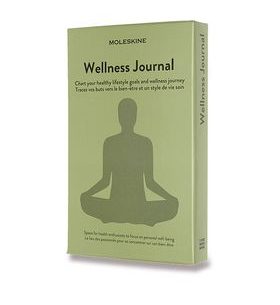 ZÁPISNÍK MOLESKINE PASSION WELLNESS JOURNAL - TVRDÉ DESKY - L 1331/1517161 - DIÁŘE A ZÁPISNÍKY - OSTATNÍ