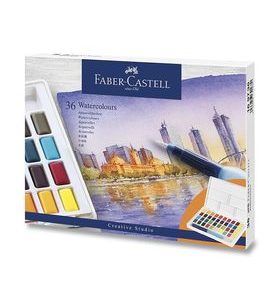 SADA AKVARELOVÉ BARVY FABER-CASTELL S PALETKOU - 36 BAREV 0144/1697360 - ACCESSORIES