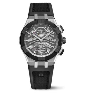 MAURICE LACROIX AIKONIC CHRONOGRAPH SKELETON AC8018-SSL20-030-2 - AIKONIC - ZNAČKY