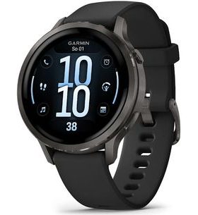 GARMIN VENU® 4 - 41MM SLATE WITH BLACK SILICONE STRAP 010-03013-02 - VENU 4 - BRANDS