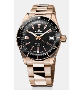 EDOX SKYDIVER 38 DATE AUTOMATIC 80131-37RNM-NI - SKYDIVER - ZNAČKY