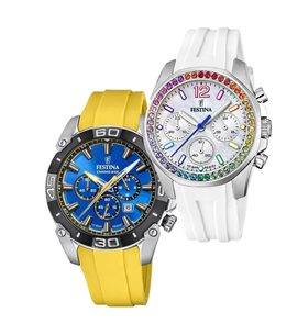 SET FESTINA CHRONO BIKE 2021 20544/4 A 20610/2 - WATCHES FOR COUPLES - WATCHES