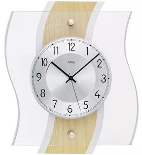 HODINY AMS DESIGN RADIO CONTROLLED 5573 - NÁSTĚNNÉ HODINY - OSTATNÍ