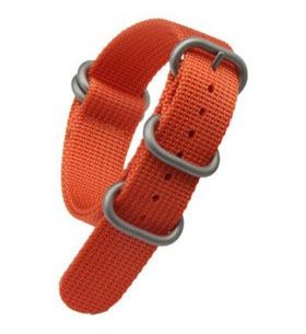 NATO ZULU STRAP ORANGE 22 MM - STRAPS - ACCESSORIES